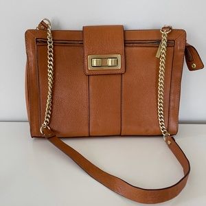 BCBG leather shoulder Bag